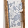 Manual Woodworkers and Weavers Rayon Throw – Sea Creatures Design, 50"W x 60"L, Ocean-Themed Soft Lightweight Decorative Blanket - 2 of 3