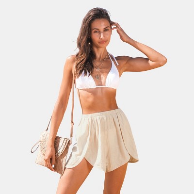 Women's Alluring Beach Flowing Cover Up Short - Cupshe