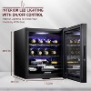 Schmecke 17.3 in. 12 Bottle Compressor Square Freestanding Wine and Beverage Cooler - 3 of 4