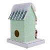 Cody Foster 7.0 Inch Petite Mint House Retro Village Mantle Light Up Village Buildings - 2 of 3