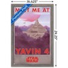 Trends International Star Wars: Yavin 4 - Meet Me At Yavin 4 Framed Wall Poster Prints - 3 of 4