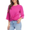 Women's Drape Front Top - Karen Kane - 2 of 3
