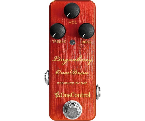 One Control Lingonberry Overdrive Effects Pedal