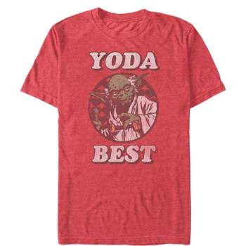Men's Star Wars Valentine's Day Yoda Best T-Shirt