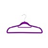 J&V Textiles 120 Pack - Premium Velvet Non-Slip Hanger with 360 Degree Rotatable Hook - 2 of 4