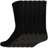 Dickies Men's 6pk Moisture Control Crew Socks - 6-12 - 4 of 4