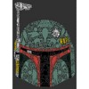 Men's Star Wars Boba Fett Silhouette Helmet Fill T-Shirt - 2 of 4