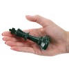 WE Games Color Bright Plastic Staunton Tournament Chess Pieces with 3.75 in. King - Half Chess Set of Chess Pieces Only, Army Green - 3 of 4