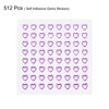 Unique Bargains Heart Shape Self Adhesive Valentine Makeup DIY Rhinestone Stickers 512 Pcs - 3 of 4
