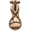 Allegra K Women's Crisscross Ankle Strap Chunky Heel Sandals - 2 of 4