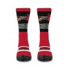 NCAA Louisville Cardinals Mixer Crew Socks: Cushioned Heel & Toe, Knit Fabric - 2 of 3