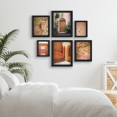 Dreamy Destinations 6 Piece Shadowbox Frame Gallery Wall Art Set - Americanflat