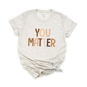 Simply Sage Market Women's You Matter Equality Short Sleeve Graphic Tee - 1 of 4