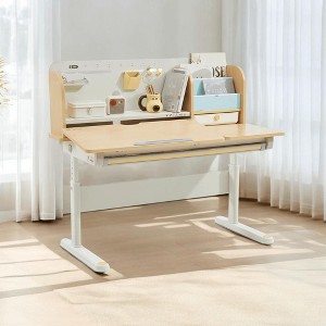UNISOAR Wooden Kids Study Desk Adjustable Table Children Study Desk - 1 of 4