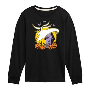 Boys' - Disney - The Nightmare Before Christmas Long Sleeve Graphic T-Shirt - 1 of 4