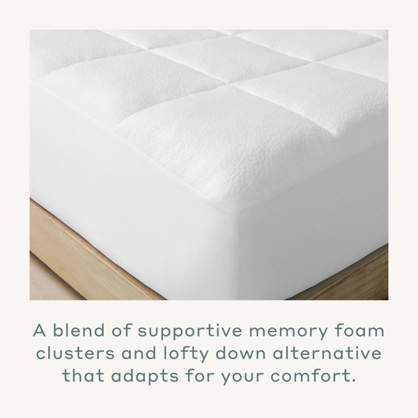 Cubrecama de Espuma Viscoelástica y Alternativa de Plumón - Casaluna™ 5