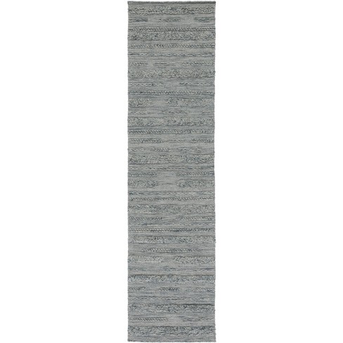 Vermont Vrm901 Hand Woven Runner Rug - Grey/ivory - 2'3