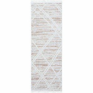 Hauteloom Ausca Living Room, Bedroom Area Rug - Bohemian, Transitional - 1 of 4