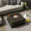 WestinTrends Fire Pit Fire Glass Tempered Glass Rocks for Fireplace Accessories - 2 of 3