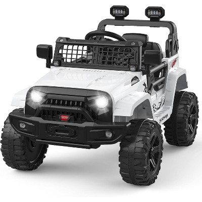 12V Electric Ride Car for Kids with Remote Control,Music Player, Spring Suspension