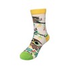 Owls Chorus Music Notes Socks - Small (Ages 3-5) from the Sock Panda - 4 of 4