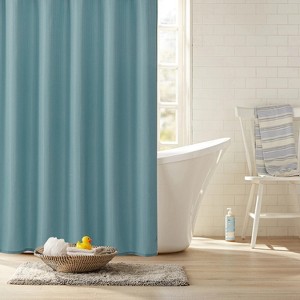 LunaLulinlk 100% Polyester Shower Curtain Set - 1 of 4