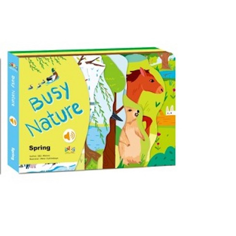 Spring - (Busy Nature) by  Masha Vyshinskaya (Hardcover) - image 1 of 1