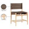 Meridian Furniture,Rawlins Vegan Leather Upholstered Dining Chair, Set of 2 - 3 of 4