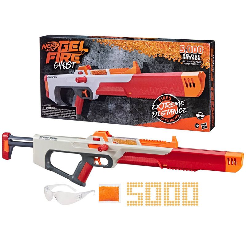 NERF Pro Gelfire Ghost Blaster, 3 of 10