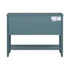YOOCOZZ MDF Ample Storage Vintage Console Table with Bottom Shelf and Four Small Drawers - 4 of 4