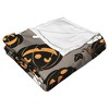 Disney Winnie the Pooh Pumpkin Patch Pattern Silk Touch Throw Blanket 50x60 Inches - 3 of 4