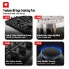 GASLAND Pro GH2304ES 30-Inch 4-Burner Built-in Side Knob Control Gas Cooktop, NG/LPG Convertible, Black Enamel - 3 of 4