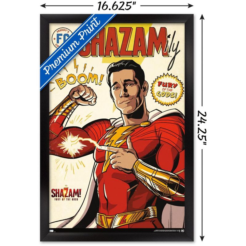 Trends International DC Comics Movie Shazam! Fury of the Gods - Comic Framed Wall Poster Prints, 3 of 7