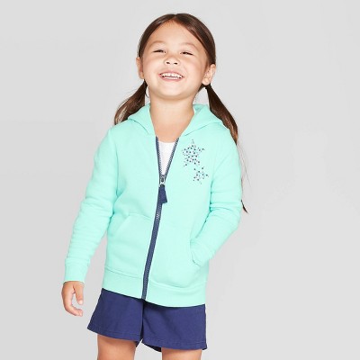 toddler girl zip hoodie