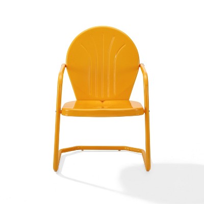 Griffith Metal Chair Tangerine - Crosley