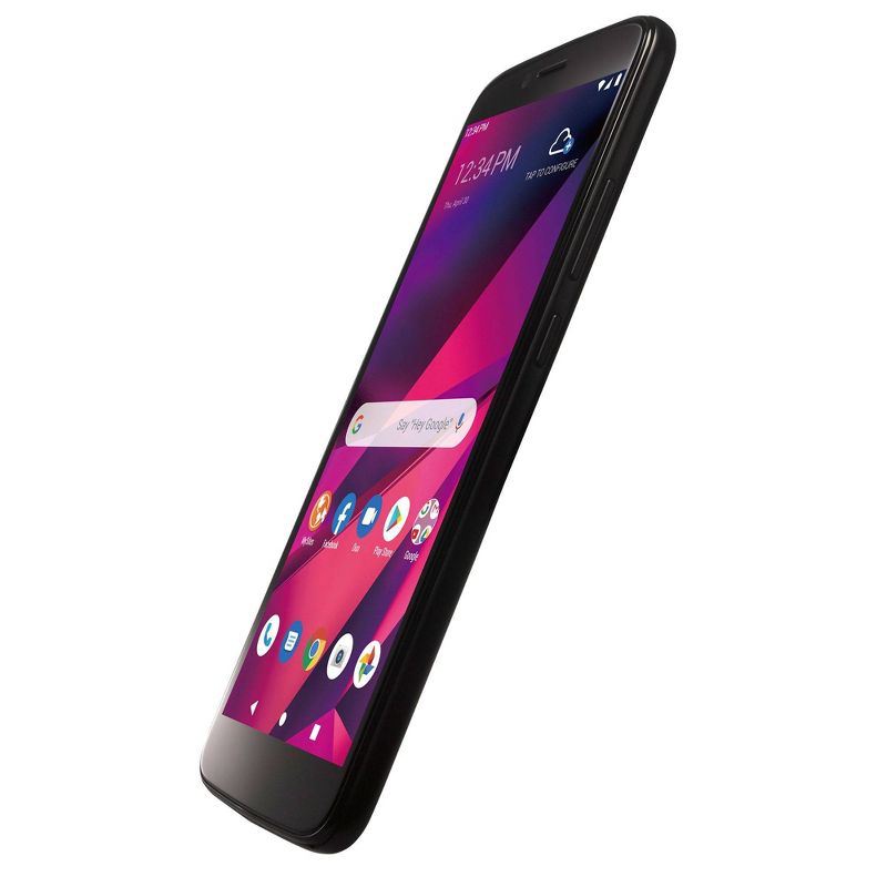 Tracfone Prepaid BLU View Mega (32GB) Smartphone - Black, 3 of 8