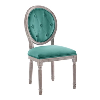 Modway Arise Vintage French Performance Velvet Dining Side Chair