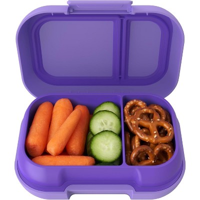 Kids Snack Box with 2 Compartments, Leak-Proof Bento