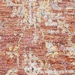 rust, dusty pink, teal