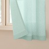 Sheer Crinkled Gauze Matelassé Curtain Panel - Room Essentials™ - 3 of 3