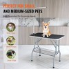 Akoasm 36 in. W Foldable Pet Grooming Table with Arm & Clamp For Medium and Small Dogs-Gray - 4 of 4