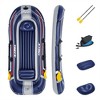 Bestway: Hydro-Force 10'1" x 50" Treck X3 Inflatable Raft Set - 3 of 4