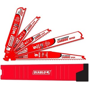Diablo DS005SC 5 pc Steel Demon™/Demo Demon™ Reciprocating Saw Blade Set - 1 of 3