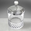 Popular Bath Popular Home Mesh Cotton Jar Silver : Microfiber, Machine Washable, Non-Slip Backing - 2 of 4