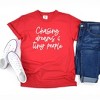 Simply Sage Market Women's Chasing Dreams and Tiny People Short Sleeve Garment Dyed Tee - 3 of 3