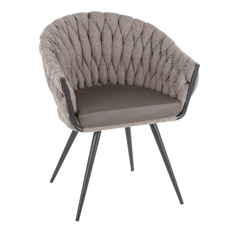 Braided Matisse Contemporary Chair - LumiSource, 1 of 13