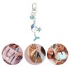 Unique Bargains Mermaid Tail Handbag Charm Blue Silver Tone 1 Pc - 4 of 4