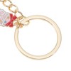 Unique Bargains Christmas Keychain Double Ring Zinc Alloy Colorful 3.15" 1 Pc - 3 of 4