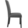 Modway Parcel Dining Side Chair Fabric Set of 2 Gray - 3 of 4