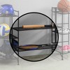 0.75" Set of 2 Extra Storage Shelf Deluxe Metal Extensions - Breighton Home - 2 of 4